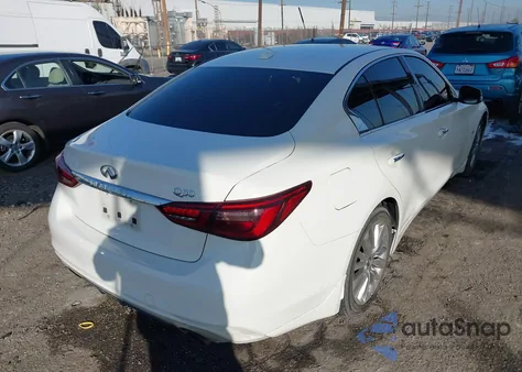 2018 Infiniti Q50 3.0T Luxe from USA, damaged, VIN JN1EV7AP0JM362564